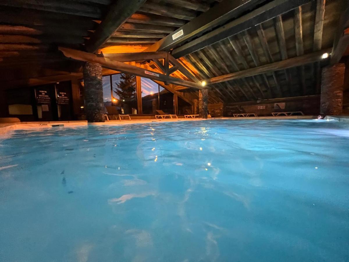 Appartement Ski Aux Pieds Dans Residence Premium Piscine, Sauna Hamam Saint-Martin-de-Belleville Exteriér fotografie